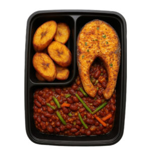 puffpuff balls, beans, fried fish. (copy)